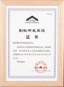 学院荣誉 深圳物管学院 中国物业管理人才摇篮